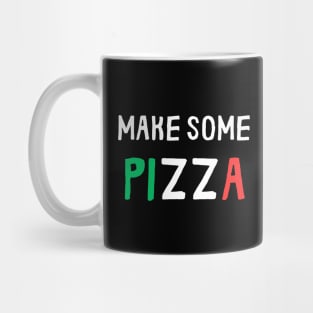 make some pizza italian flag Mug